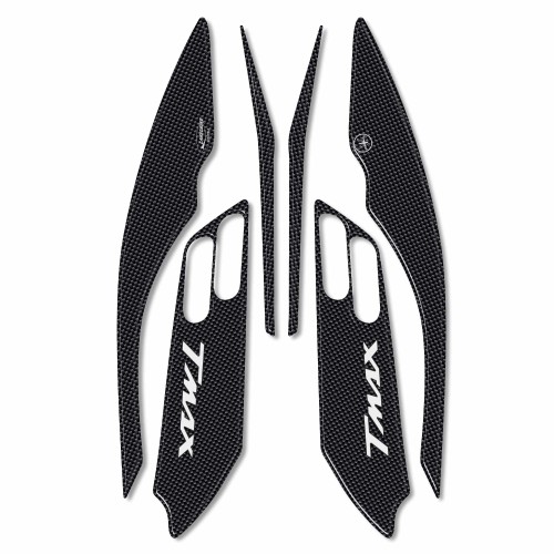Bumerang ADHESIVES KIT in 3D RESIN TMAX CARBON für YAMAHA T max 500 2001-2007 2