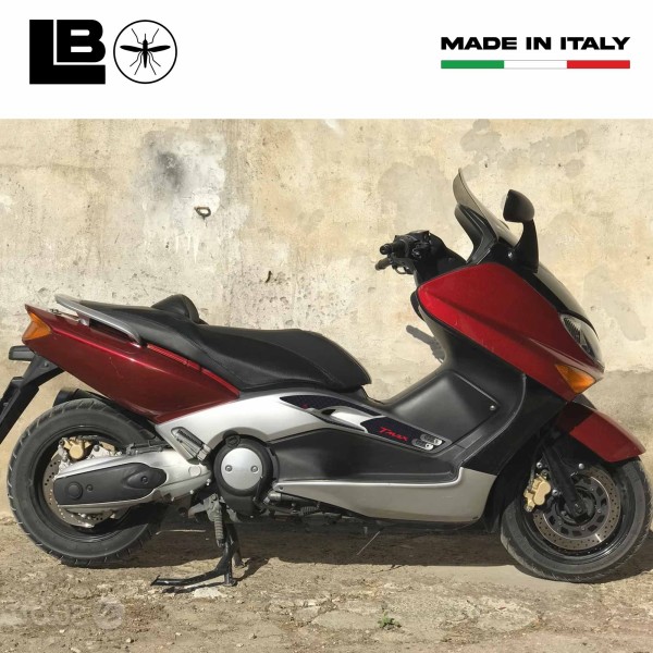 KIT ADHESIVOS Boomerang en RESINA 3D TMAX CARBON para YAMAHA T max 500 2001-2007