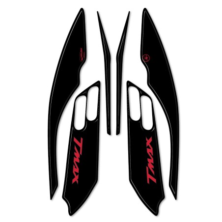 3D RESIN TMAX CARBON Boomerang ADHESIVE KIT για YAMAHA T max 500 2001-2007