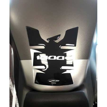 Bausatz 3D Gel Aufkleber Tankschützer kompatibel Motorrad HONDA CB1000R ab 2018