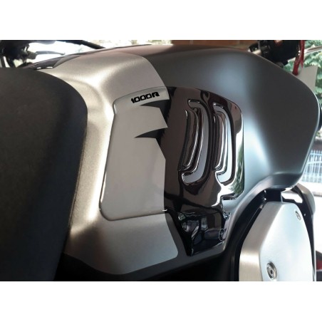 Bausatz 3D Gel Aufkleber Tankschützer kompatibel Motorrad HONDA CB1000R ab 2018