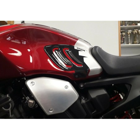 Bausatz 3D Gel Aufkleber Tankschützer kompatibel Motorrad HONDA CB1000R ab 2018