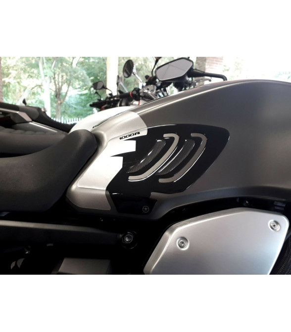 Bausatz 3D Gel Aufkleber Tankschützer kompatibel Motorrad HONDA CB1000R ab 2018