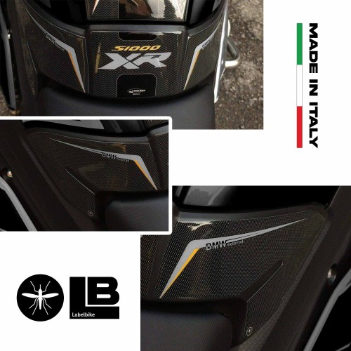 KIT DE PROTECCIÓN ADHESIVA DE GEL PARA PROTECTORES DE TANQUE compatible BMW S1000XR TRIPLE NEGRO 2