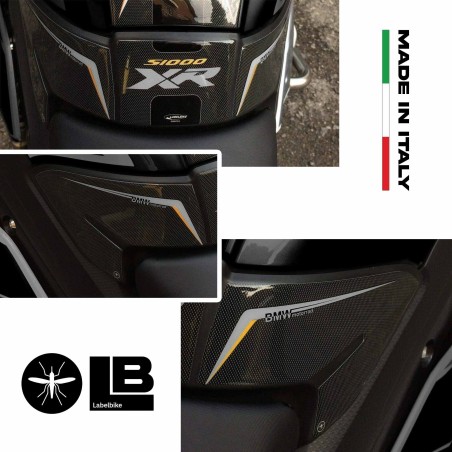 KIT DE PROTECTION GEL ADHESIF POUR LES PROTECTIONS DE BOUTEILLE DE RÉSERVOIR compatible BMW S1000XR TRIPLE NOIR