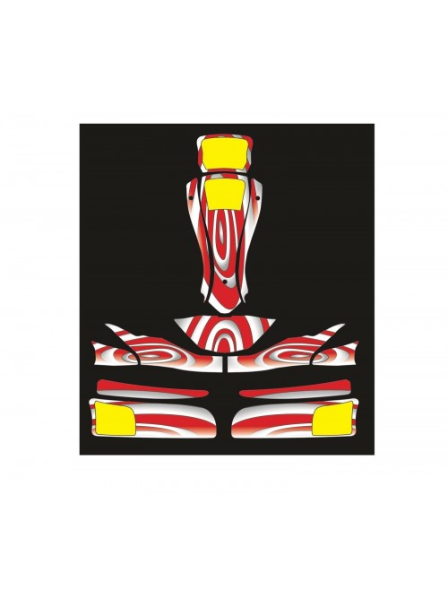 Crystal Go-Kart Sticker Kit...