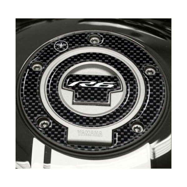 KIT ADHESIVO DE GEL COMPATIBLE 3D CARBON LOOK para MOTO YAMAHA YZF R6 2017-2020