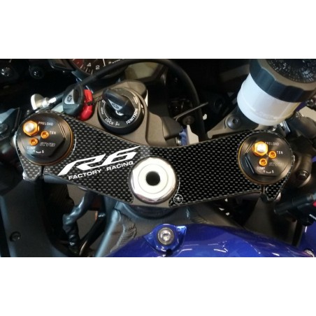 3D CARBON LOOK COMPATIBLE GEL ADHESIVE KIT for YAMAHA YZF R6 2017-2020 MOTORCYCLE