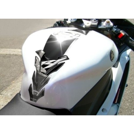 CARBON LOOK 3D gel ADHESIVES KIT για μοτοσυκλέτες συμβατό YAMAHA YZF R1 2004 - 2006