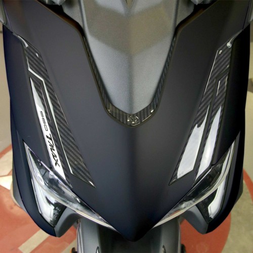 3D gel ADHESIVES KIT pour SCOOTER A PANNEAU AVANT compatible YAMAHA TMAX 560 2020-2021