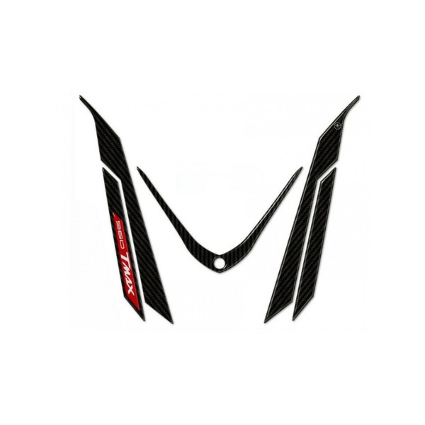 KIT ADHESIVOS 3D gel para PANEL DELANTERO SCOOTER compatible YAMAHA TMAX 560 2020-2021