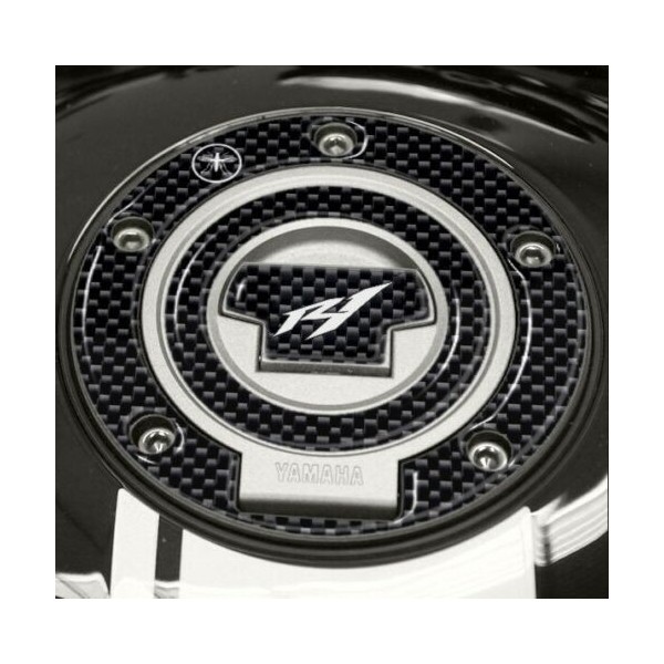 KIT D'ADHESIFS 3D GEL pour MOTO compatible YAMAHA YZF R1 2007-2008 CARBON LOOK