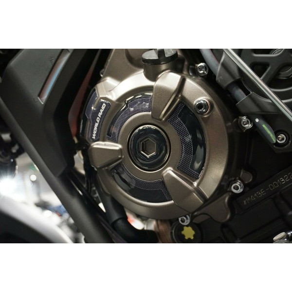 Kit d'autocollants 3D en gel protecteurs de carter moto compatibles Yamaha Tenere 700 Rallye