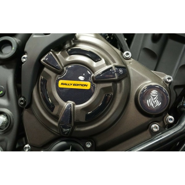 Kit pegatinas gel 3D protectores cárter moto compatible Yamaha Tenere 700 Rally