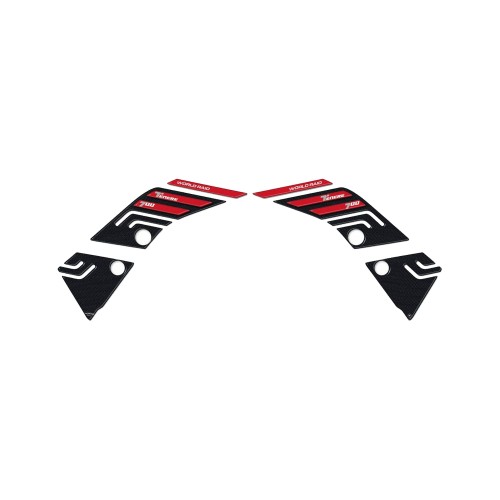 3D Gel Stickers Kit Motorcycle Side Protectors Compatible with Yamaha Tenere 700 2