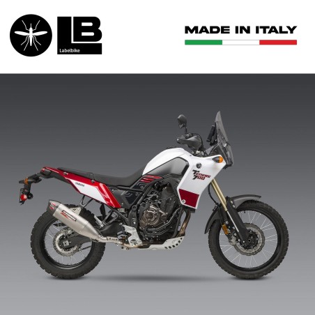 Kit Pegatinas Gel 3D Protectores Laterales Bicicleta Compatible con Yamaha Tenere 700