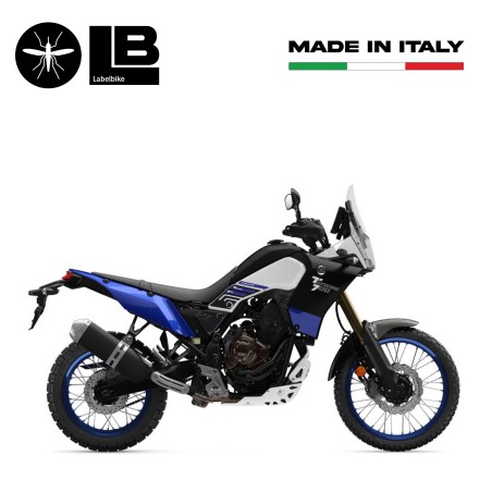 Kit Pegatinas Gel 3D Protectores Laterales Bicicleta Compatible con Yamaha Tenere 700