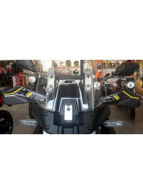 KIT ADESIVI IN GEL 3D PROTEZIONI PARAMANI MOTO compatibili SUZUKI V-STROM 1050