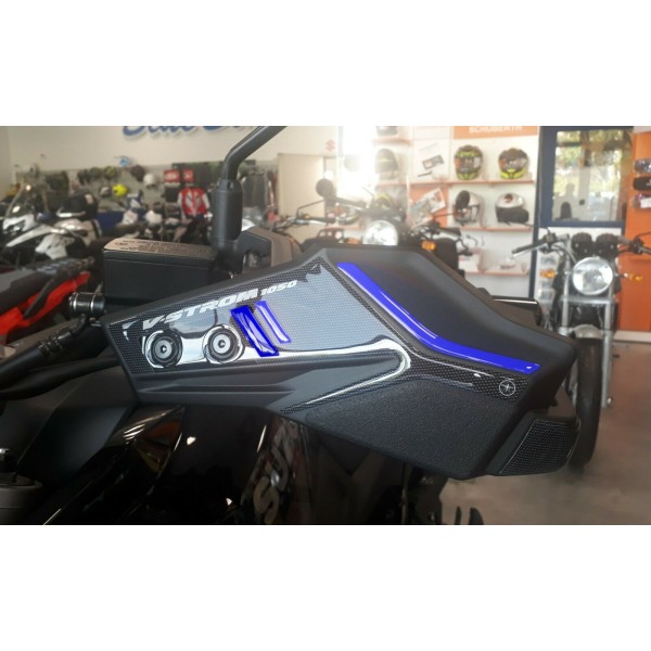 KIT 3D GEL ADHESIVES PROTECTION HANDLE PARTS motorbike compatible SUZUKI V-STROM 1050