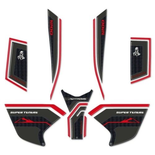                             KIT 3D MOTO PROTECTIVE GEL ADHESIVES συμβατό YAMAHA SUPER TENERE κόκκινο
                          