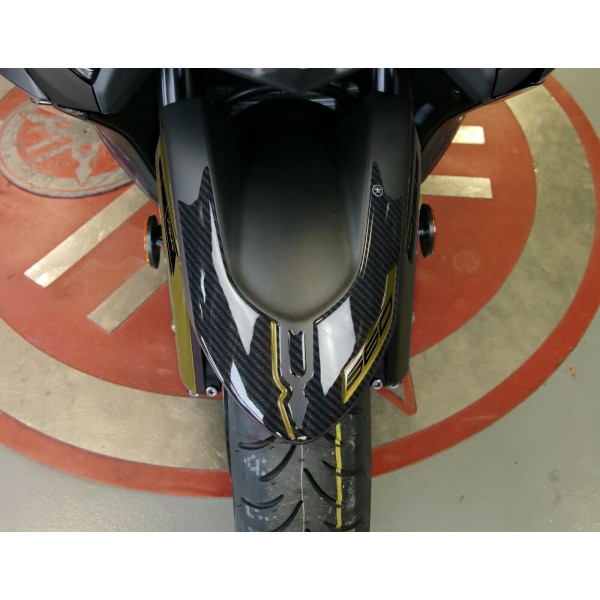 3D RESIN ADHESIVE KIT compatible YAMAHA Tmax 560 2020-2021 CARBON LOOK-GOLD