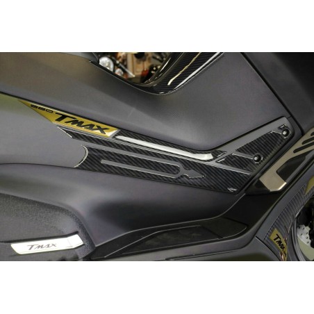 KIT ADHESIVO 3D RESINA compatible YAMAHA Tmax 560 2020-2021 CARBON LOOK-ORO