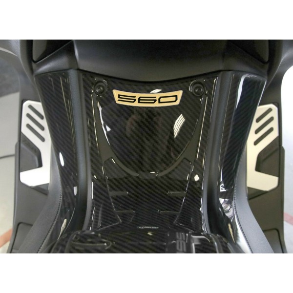3D RESIN ADHESIVE KIT compatible YAMAHA Tmax 560 2020-2021 CARBON LOOK-GOLD