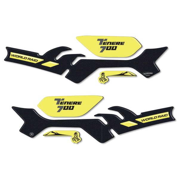 Kit de pegatinas de resina 3D guardamanos moto compatible Yamaha Tenere 700