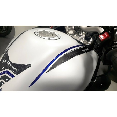 KIT 3D ΡΕΖΙΝΗ ΑΛΛΗΛΕΓΓΥΗΤΙΚΕΣ ΠΡΟΣΤΑΣΙΕΣ ΓΙΑ MOTORCYCLE συμβατό YAMAHA SUPER TENERE μπλε