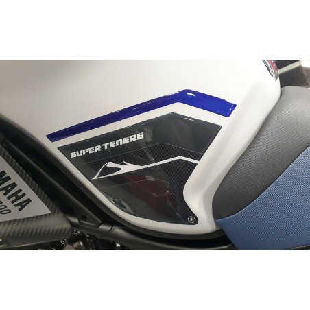 KIT 3D ΡΕΖΙΝΗ ΑΛΛΗΛΕΓΓΥΗΤΙΚΕΣ ΠΡΟΣΤΑΣΙΕΣ ΓΙΑ MOTORCYCLE συμβατό YAMAHA SUPER TENERE μπλε