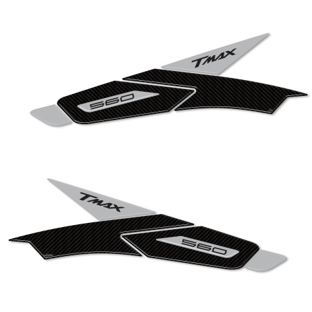 Κιτ αυτοκόλλητων 3D ρητίνης τζελ για boomerangs συμβατό με Yamaha Tmax 2022-2025