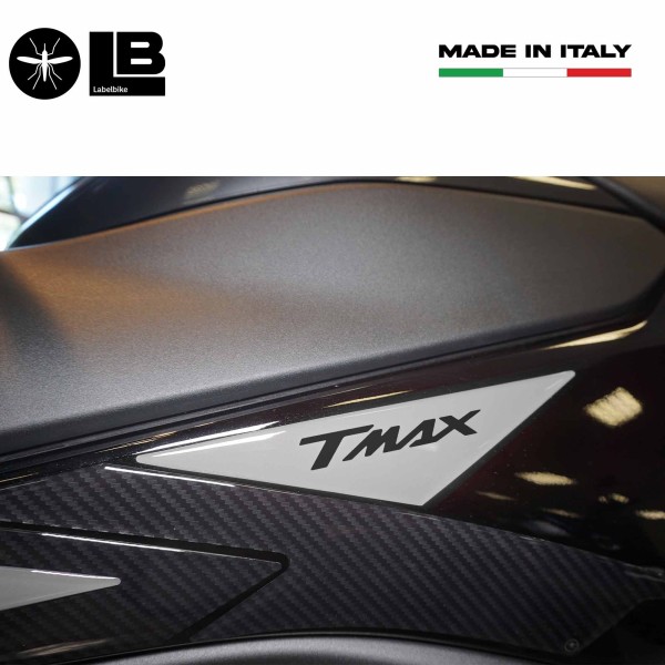 Kit d'autocollants en résine gel 3D pour boomerangs compatibles avec Yamaha Tmax 2022-2025