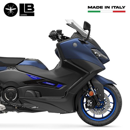 Kit d'autocollants en résine gel 3D pour boomerangs compatibles avec Yamaha Tmax 2022-2025