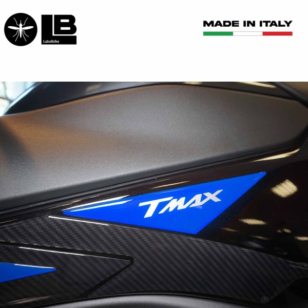 Kit d'autocollants en résine gel 3D pour boomerangs compatibles avec Yamaha Tmax 2022-2025