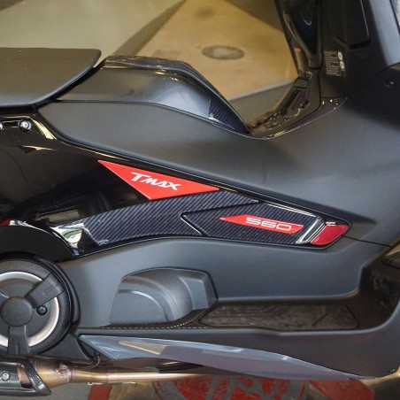 3D gel resin sticker kit for boomerangs compatible with Yamaha Tmax 2022-2025