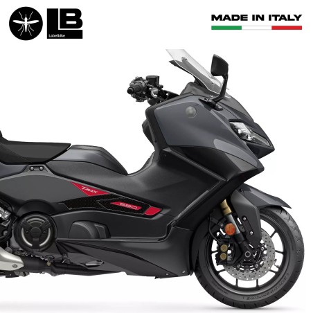 3D gel resin sticker kit for boomerangs compatible with Yamaha Tmax 2022-2025