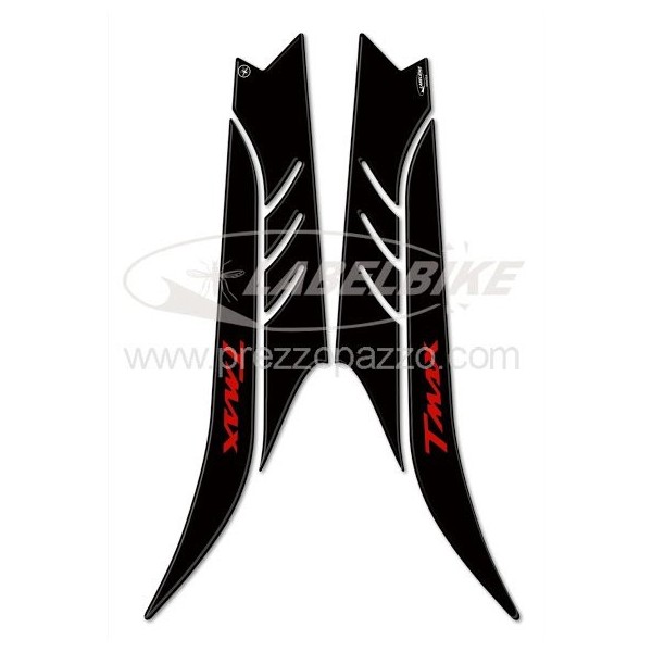 RESIN TMAX 530 Αυτοκόλλητα 3D BOOMERANG kit για YAMAHA T max 2012-2016