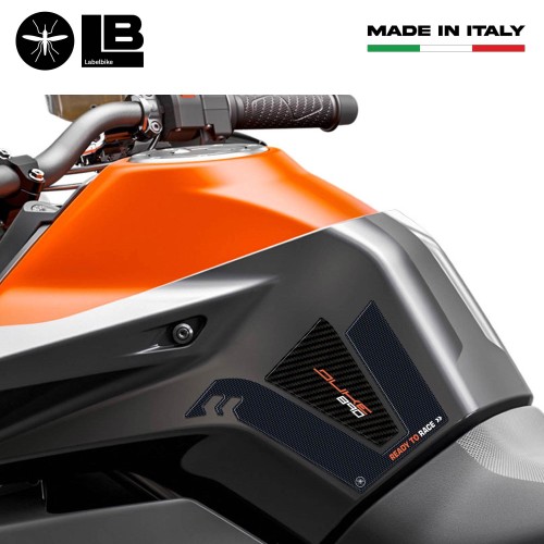 Kit autocollants de protection de réservoir en résine 3D pour moto compatible avec KTM 890 Duke 2