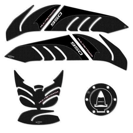 KIT ΠΡΟΣΑΡΤΗΜΑΤΑ ΠΡΟΣΤΑΤΕΥΤΙΚΑ ΤΑΝΚ συμβατά MOTO DUCATI MULTISTRADA 950 2017-18