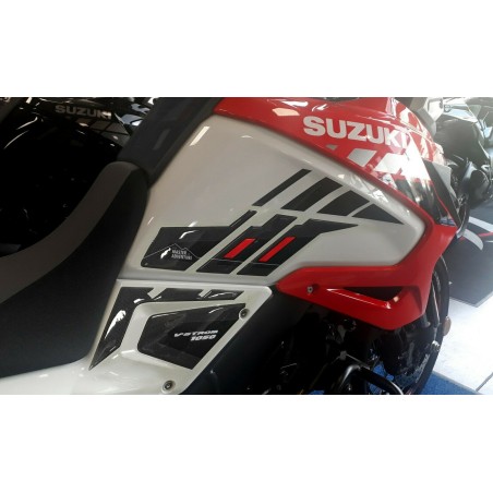 KIT completo 3d pegatinas para motos compatibles SUZUKI V-STROM 1050 vstrom naranja