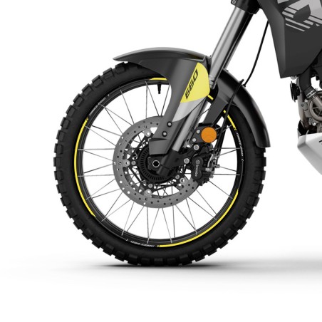 Kompletter 3D Aufklebersatz für Motorräder kompatibel mit Aprilia Tuareg 660 gelb 2022