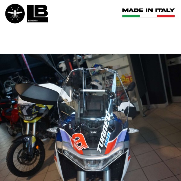 Kit complet d'autocollants moto 3D compatibles avec Aprilia Tuareg 660 Indigo 2022