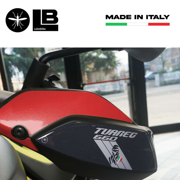 Kit complet d'autocollants 3D pour motos compatibles avec Aprilia Tuareg 660 rouge 2022