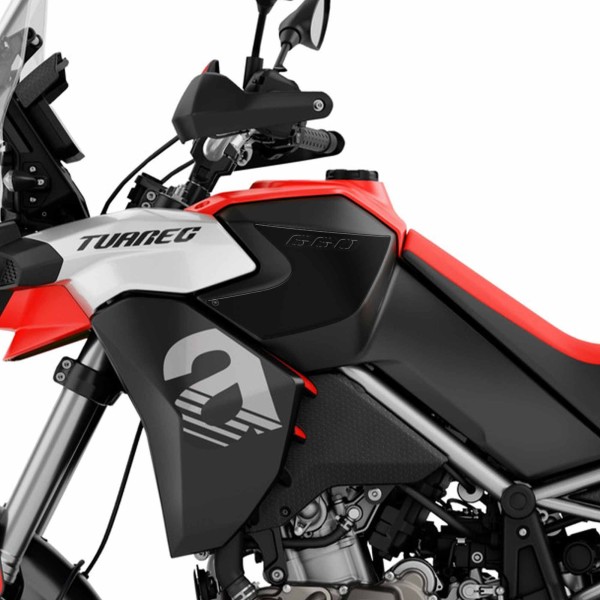 Complete 3D sticker kit for motorbikes compatible with Aprilia Tuareg 660 red 2022