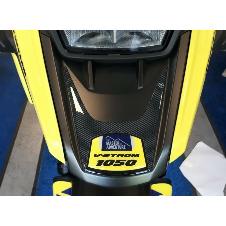 KIT COMPLET ADHÉSIFS 3D POUR MOTO COMPATIBLE SUZUKI V-STROM 1050 - JAUNE