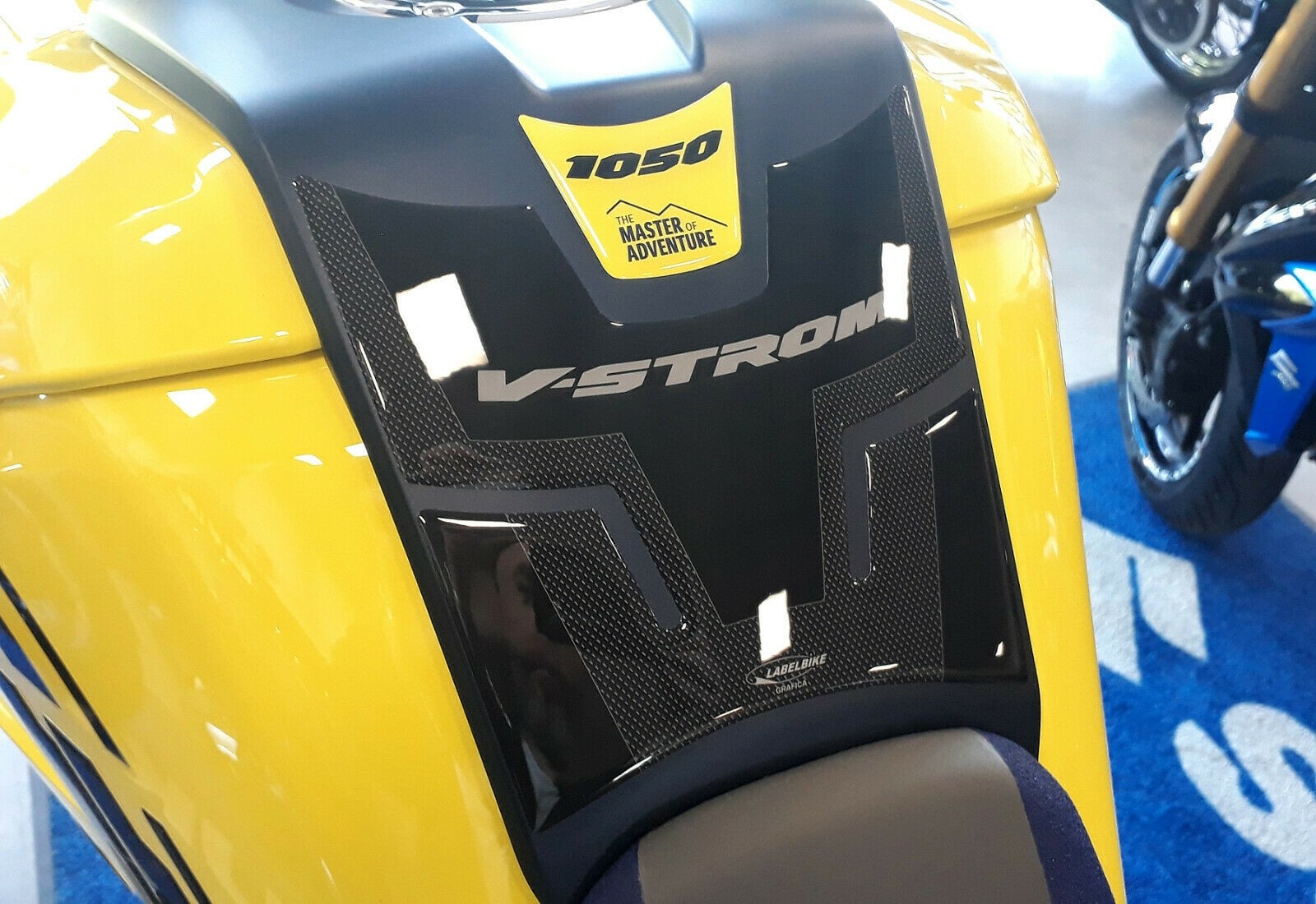Adesivi Paraserbatoio Moto 3D Resinati Compatibile Con Suzuki - Foto 10