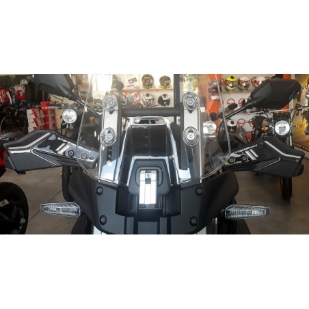 Complete 3d sticker kit for motorbikes compatible SUZUKI V-STROM 1050 vstrom silver