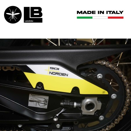 Complete 3D sticker kit Motorcycle protectors compatible with Husqvarna Norden 901