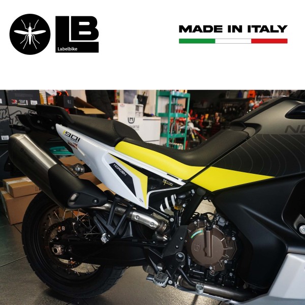 Complete 3D sticker kit Motorcycle protectors compatible with Husqvarna Norden 901