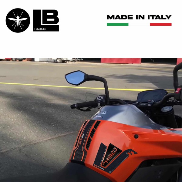 kit Complete 3D ADHESIVE TANK PROTECTIONS compatible for KTM 790 DUKE motorbikes